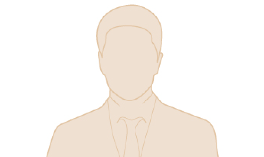 Grid Männer: Silhouette eines Mannes im Anzug